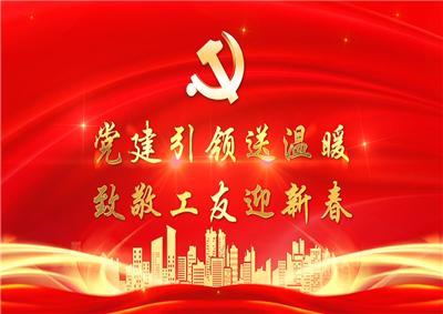 党建引领送温暖，致敬工友迎新春——304am永利七建党支部新春项目部慰问